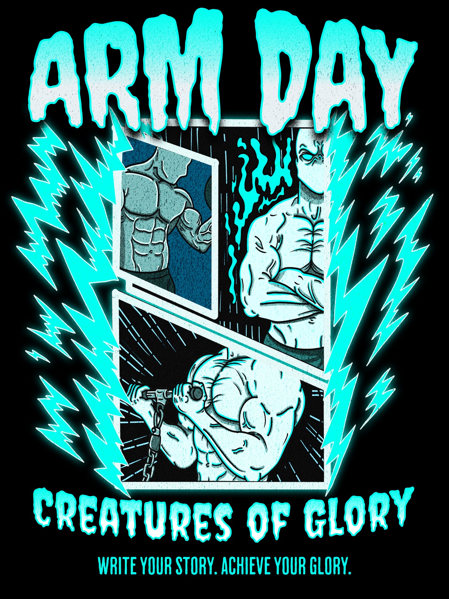 Arm Day - Graphic Tank