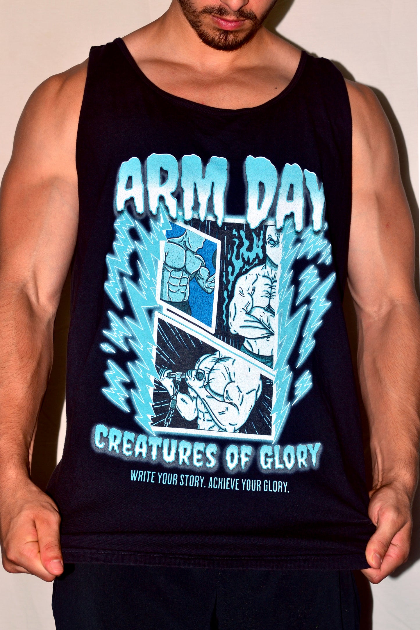 Arm Day - Graphic Tank