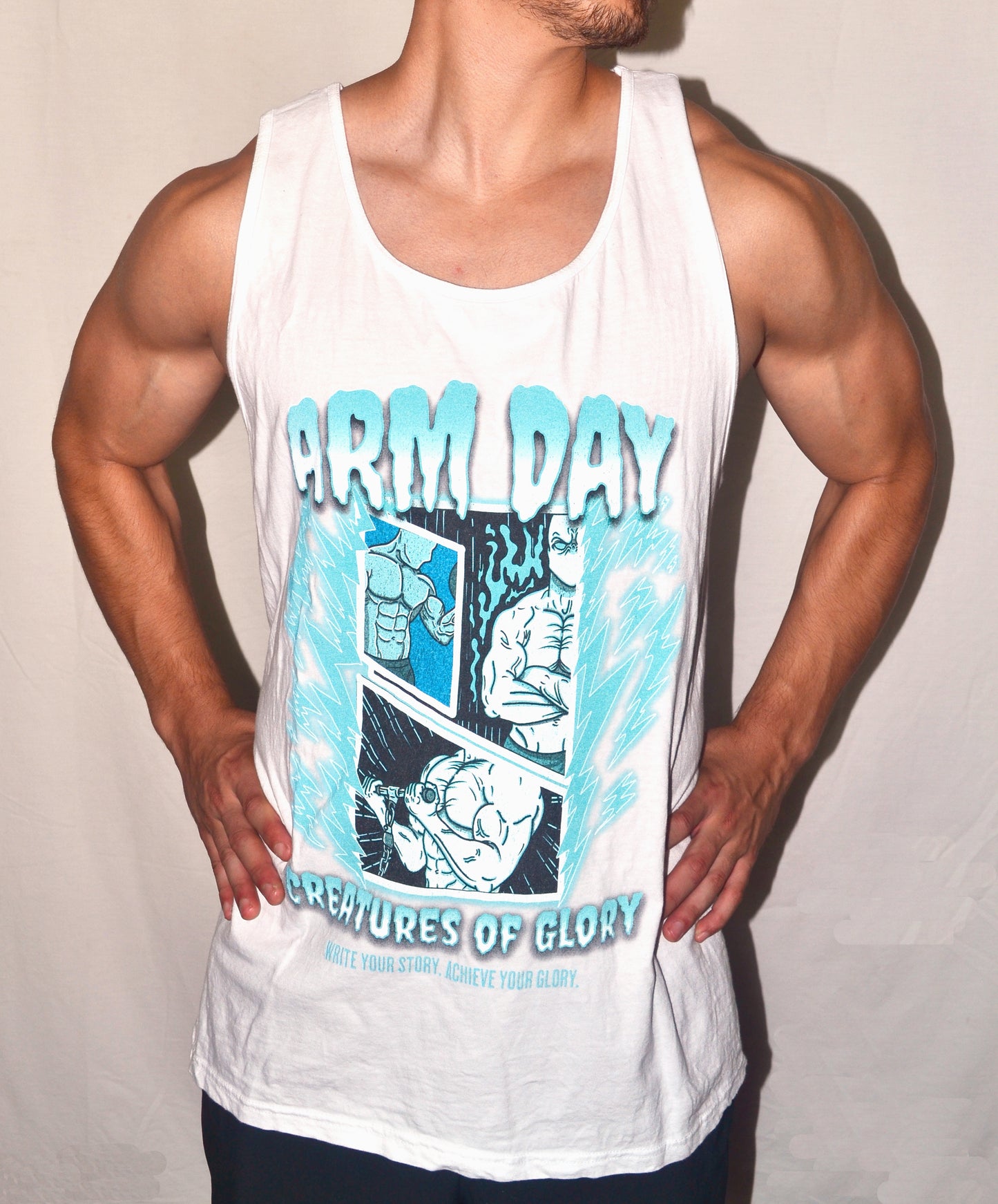 Arm Day - Graphic Tank