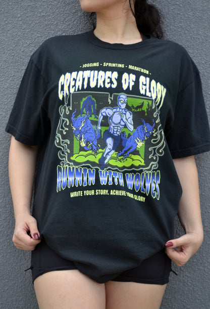 Runnin with Wolves - Graphic Tee